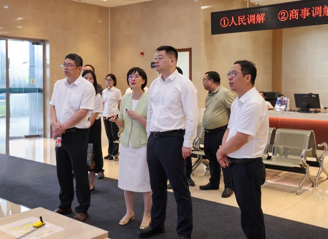 市委常委、政法委书记林斌赴海曙调研综治中心规范化建设迭代升级工作